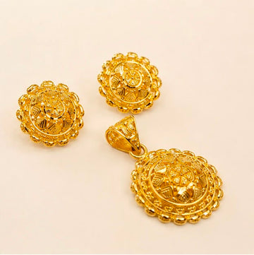 22K Gold Handcrafted Set