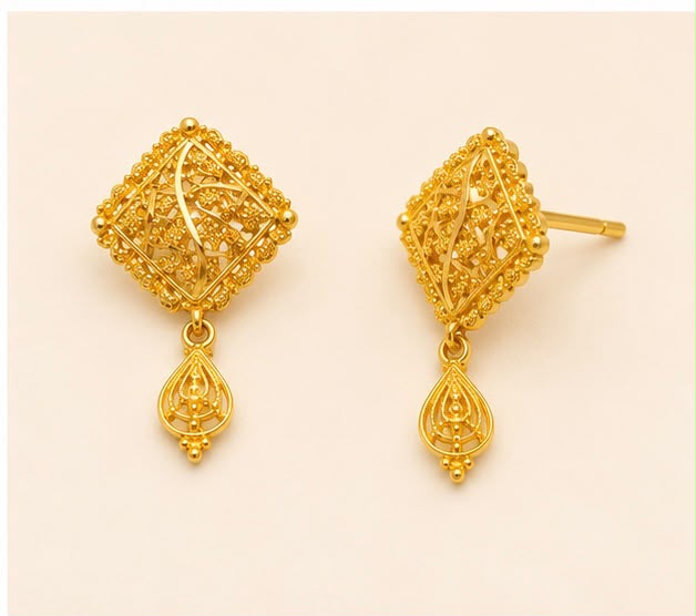 22K Gold Premium Pendant Set