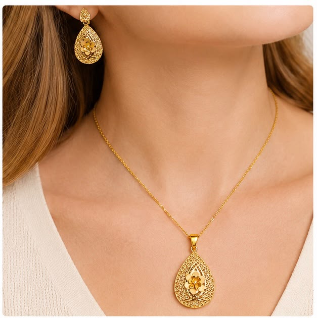 22K Gold Turkish Elegance Set