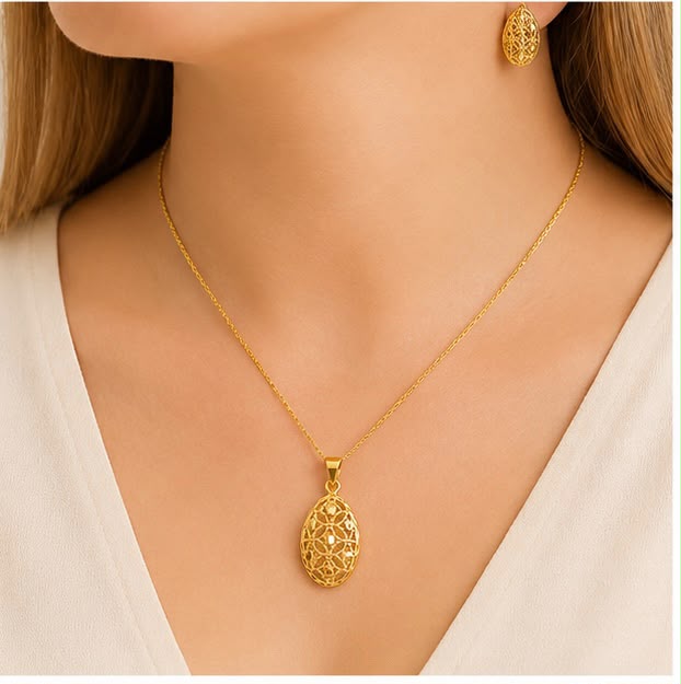 22K Gold Vintage Turkish Set
