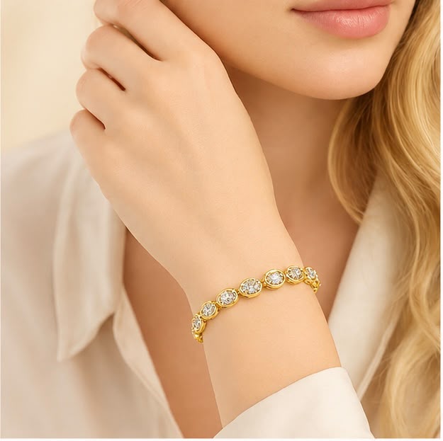 Radiant Diamond Bracelet