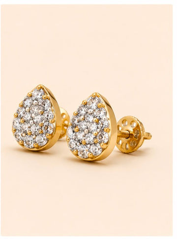 Rosette Diamond Stud