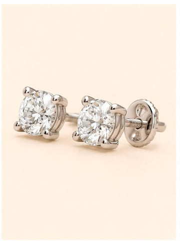 Timeless Diamond Studs