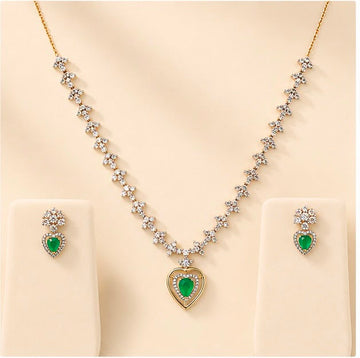 Designer Emerald Necklace Se