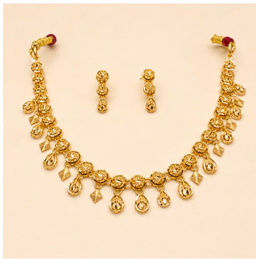 22K Gold Charm Necklace