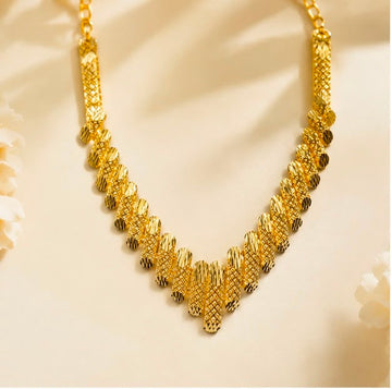 22K Gold Artisan Necklace Set
