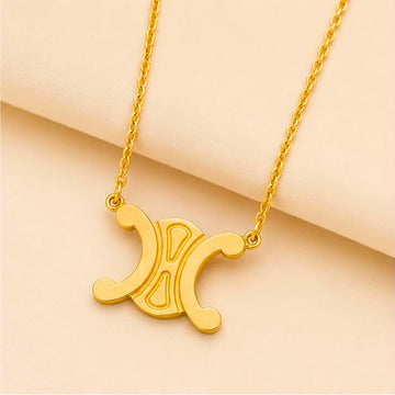 22K Gold Iconic Pendant Chain