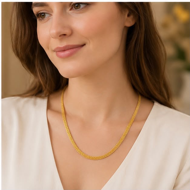 22K Gold Layered Chain