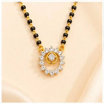 Diamond Radiant Moon Mangalsutra