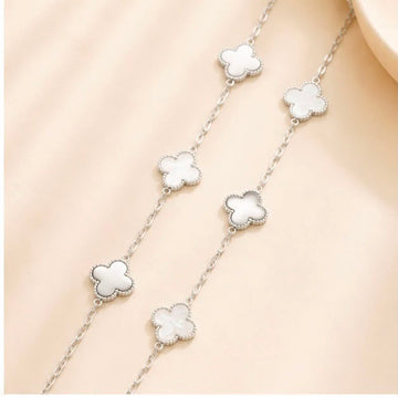 Silver Luxury  Van Cleef Chain
