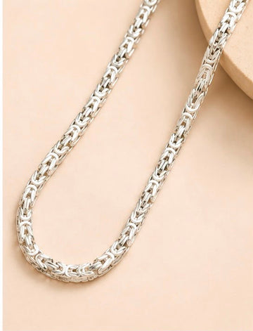 Silver Byzantine Chain