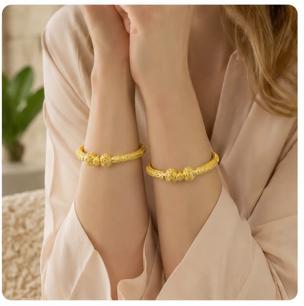 22K Gold Premium Bangles