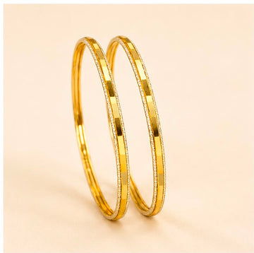 22K Gold Minimalist Bangles