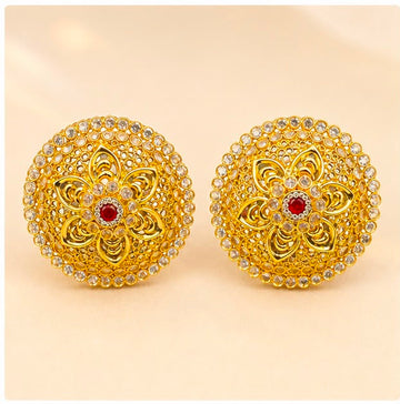 22K Gold Traditional Earrings