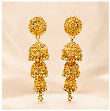 22K Gold Jhumkas