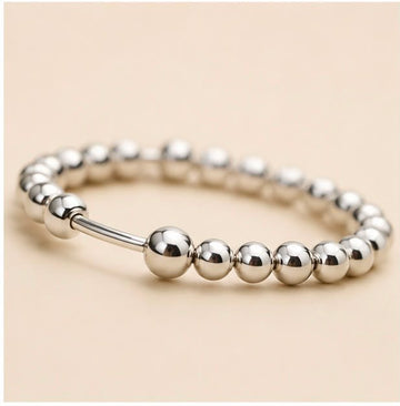 Sterling Silver Charm Bangle