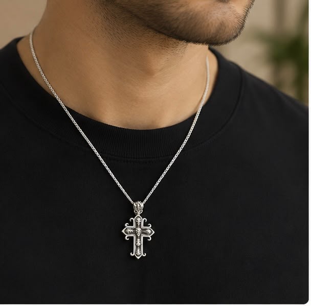 Cross Silver Pendant