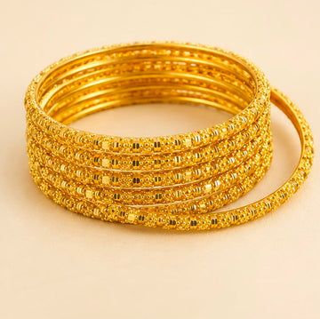 Traditional 22k Gold Bangle Set