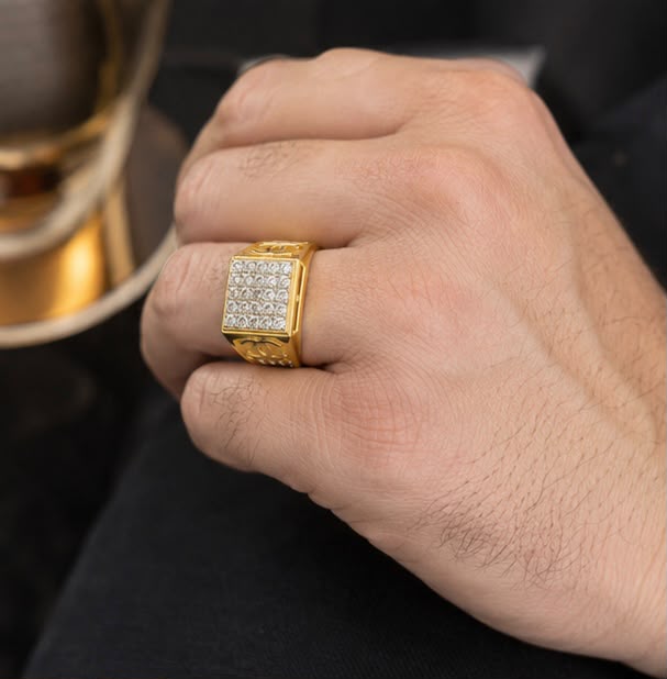 Elite Square Diamond Ring