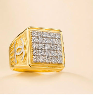 Elite Square Diamond Ring