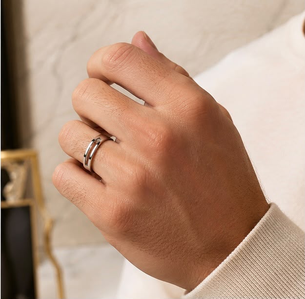 Prime Open Band Diamond Ring