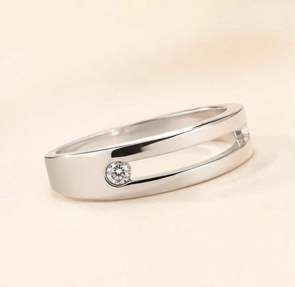 Prime Open Band Diamond Ring