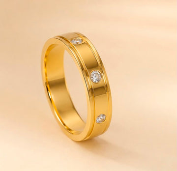 Luxe Bezel Diamond Ring