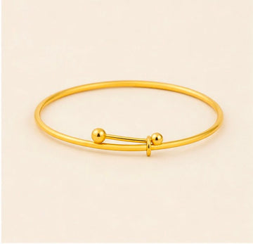 Elegant 22k Gold Baby Bangle