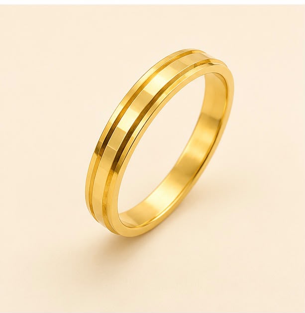 Bold 22k Gold Kid Bangle