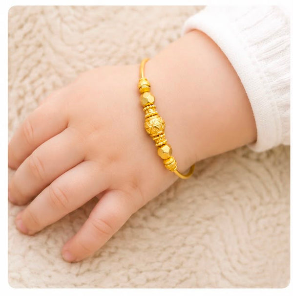 Designer 22k Gold Kid Bangle