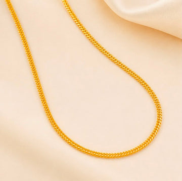 Small link 22k Gold Kid Chain