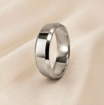 Mirror Finish Men's Ring 925 Sterling