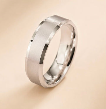 Classic Matte Silver Band 925 Sterling