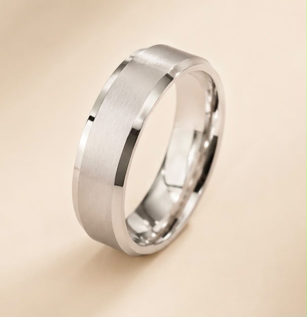 Classic Matte Silver Band 925 Sterling