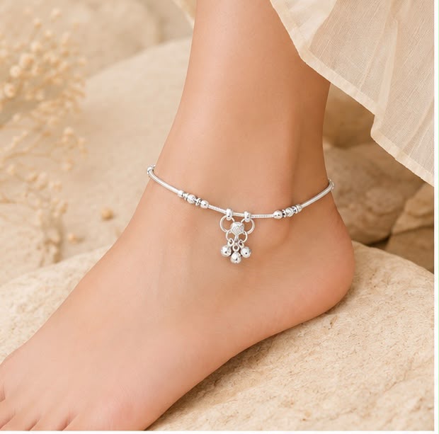 Classic Charm Silver Anklet 925 Sterling