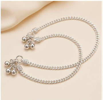 Signature Curb Chain Anklet 925 Sterling