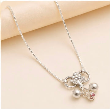 Luxe Silver Anklet 925 Sterling