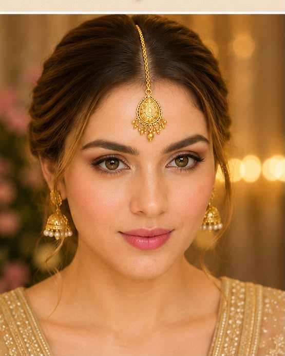 22K Gold Classic Drop Tikka