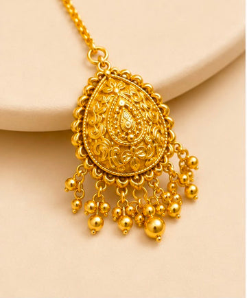 22K Gold Classic Drop Tikka