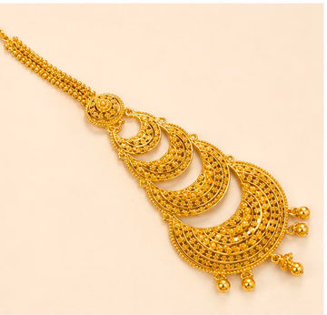 22K Gold Elegant Layered Tikka