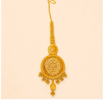 22K Gold Artisan Medallion Tikka