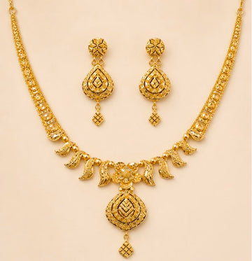 Ethnic 22K Gold Necklace