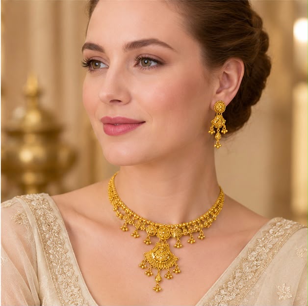 Timeless 22k Gold Necklace Set