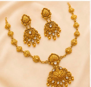 Indian Traditional 22k Gold Necklace Set