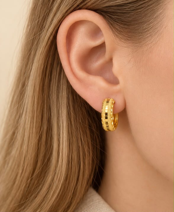 Stunning Designer 22k Gold Women Bali Set