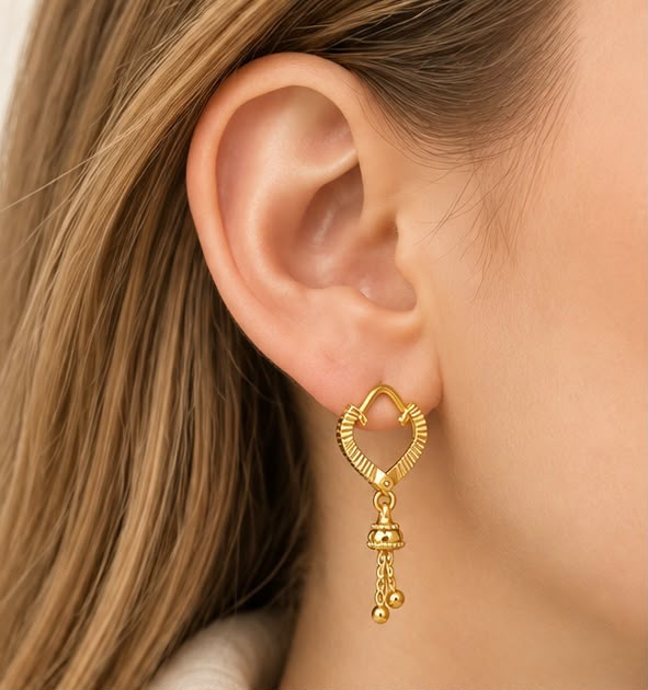 Elegant Designer 22k Gold Women Bali